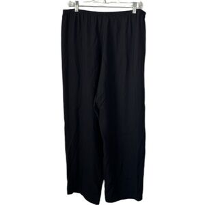 Eileen Fisher Black Essential Pull On Pants Size M